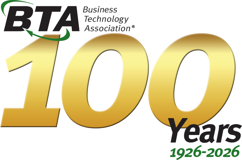 Business Technology Association member, 100 years, 1926 to 2026